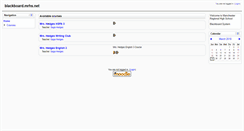 Desktop Screenshot of blackboard.mrhs.net